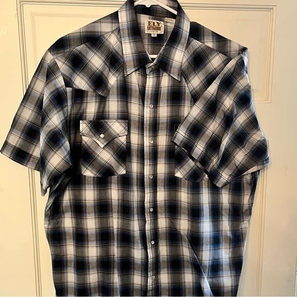 Western Pearl snap short sleeve shirt - Picture 1 of 4